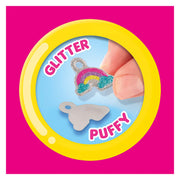 Ses puffy glitter sticker armbanden - afbeelding 3