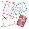 SES 5 actividades en una mochila rosa