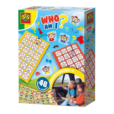 Se sono chi sono io? - Adesivo per finestre del gioco di viaggio