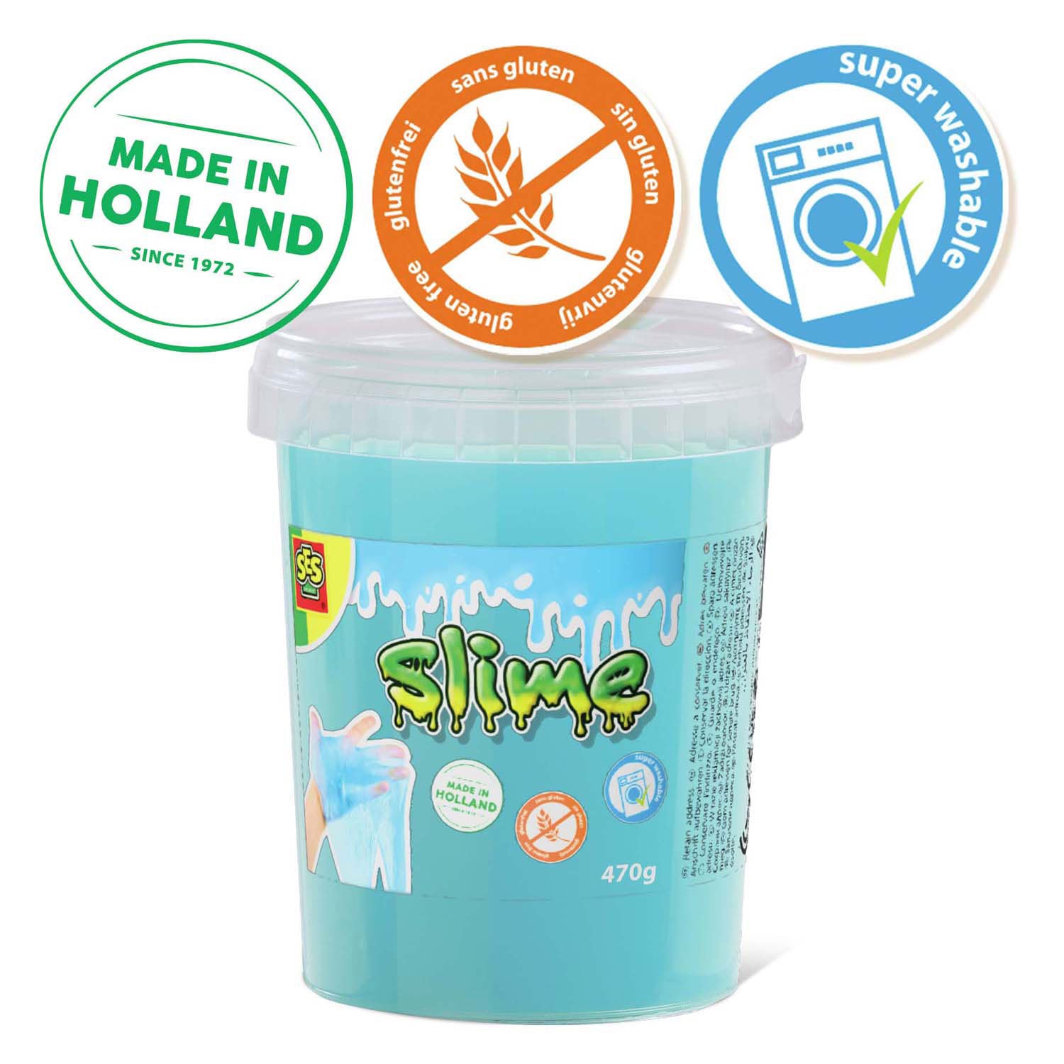SES SLIME - Blue Glitter 470G