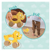 Ses Houten Trekvier 2 in 1 - Triceratops