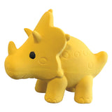 Ses bad triceratops - 100% natuurlijk rubber - afbeelding 1