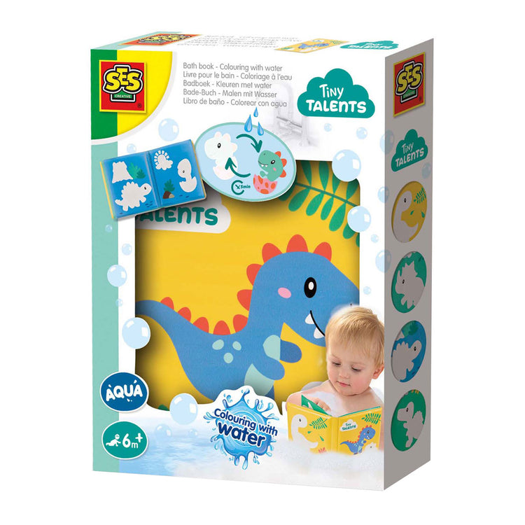 SES Badbook - Colores con dinosaurios de agua