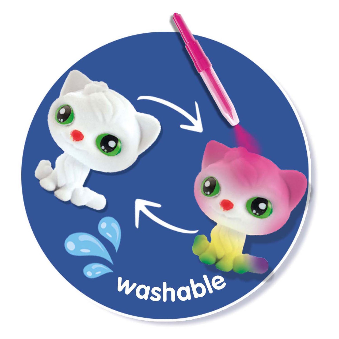 SES BLADDER AIRGRUSH PENS PUSS COLORE