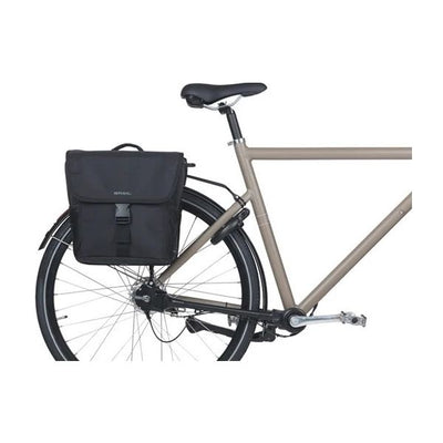 Basil Bag Go Mik Double Black 32L