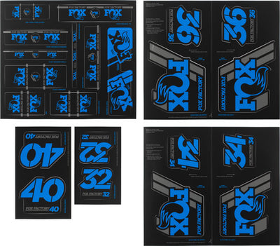 Kit de pegatinas para horquilla y amortiguador fox racing shox Heritage hasta el modelo 2020