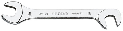 Facom steeksleutel micromechanica, bek 15° en 75° gebogen 12 mm - 34.12