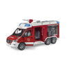 Bruder Mercedes Benz Sprinter Fire Brigade Command Wagen con