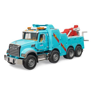 Camion mack in granito e camion di rimorchio con luce e suono