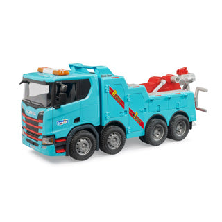 Camion scania super 560r salvataggio e camion di rimorchio con luce e suono