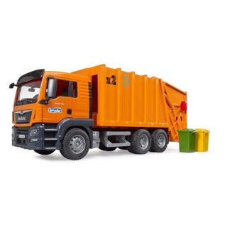 Bruder Man TGS Camión de basura 03760
