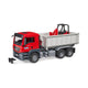 Bruder Man TGS con Rolcontainer e Schäffer Compact Charcher