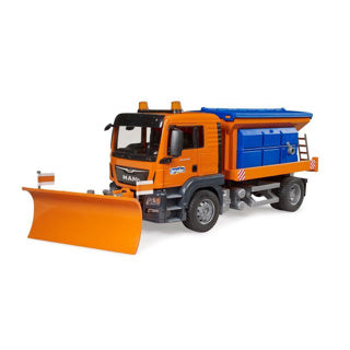 Bruder Man TGS Servicio de invierno con control deslizante de nieve