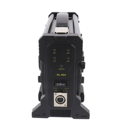 Caricatore della batteria Rolux RL-4ks per batteria a V 4 x