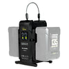 Rolux Double Fast Charger RL-CH240S para batería V-montaje