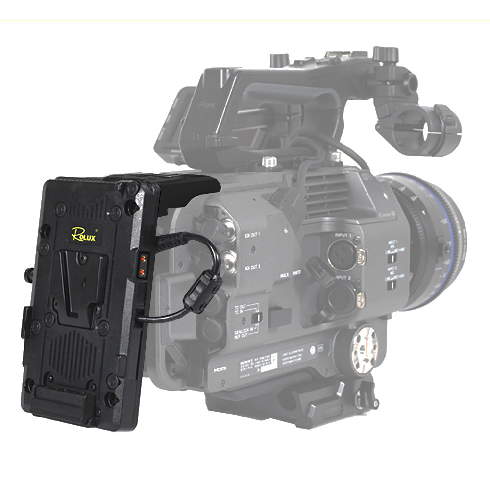Rolux V-Mount Battery Plate RL-GDX9 per FX9