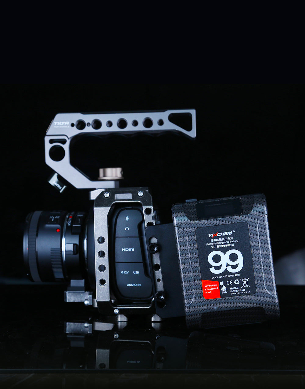 Rolux Mini V-Mount Battery Plate RL-AC12S