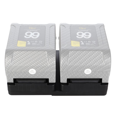 Rolux duo mini piastra batteria a V-Mount RL-AC16S
