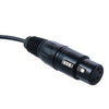 Rolux 4-pins XLR Female Plug con maschio D-TAP RL-C3