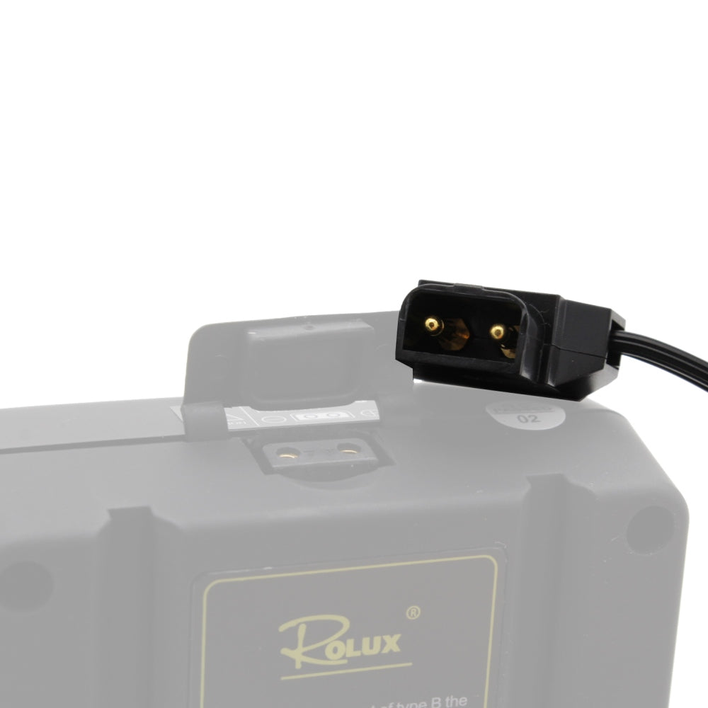 Rolux 4-pins xlr femmina con maschio d-tap rl-c5