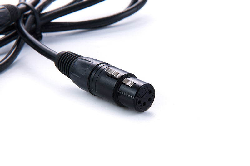 Rolux 4 pines XLR hembra con 4 pines conector masculino RL-C7