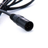 Rolux 4 pines XLR hembra con 4 pines conector masculino RL-C7