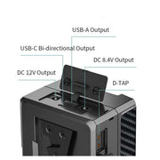 Rolux v-mount accu dynasty ii 99wh 14,8v 6900mah - afbeelding 3