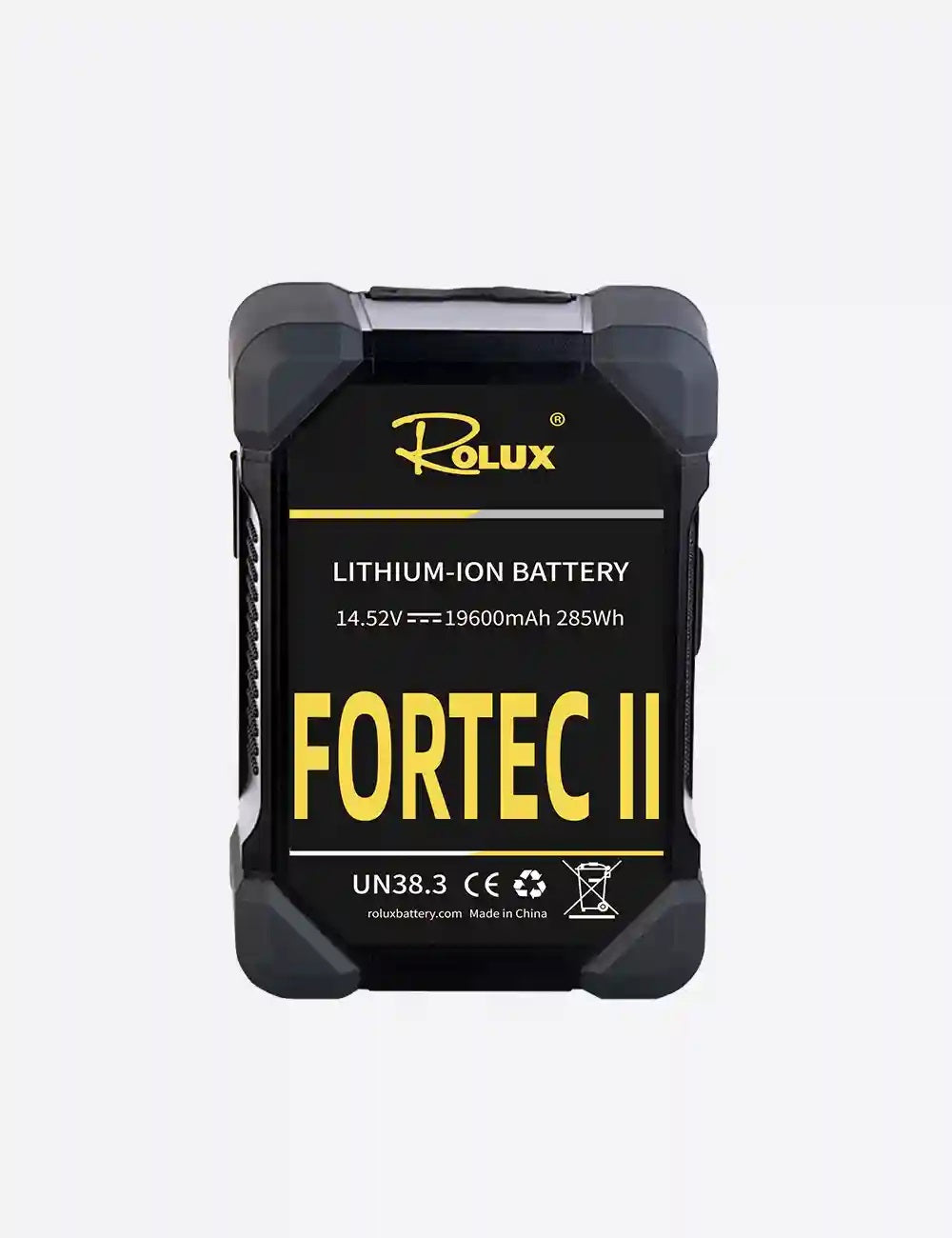 Batería rolux v-mount fortec ii 282wh 14.4v 19400mah