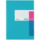 Cuaderno de cartón König Ebhardt A4 azul claro cuadrado 40 hojas