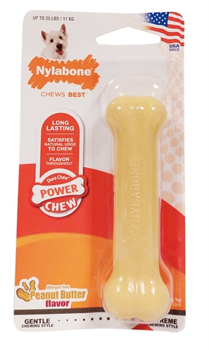 Nylabone Dura Chew Burro di arachidi per Bijters Hard Ipoallergenene