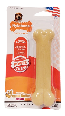 Nylabone Dura Chew Burro di arachidi per Bijters Hard Ipoallergenene