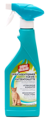 Soluzione semplice deodorizzatore per toilette per gatti