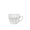 Portacandele Ideas 4 stagioni caffè trasparente ø8xh5cm
