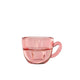 Ideas 4 seasons kaarsenhouder koffie roze ã˜8xh5cm