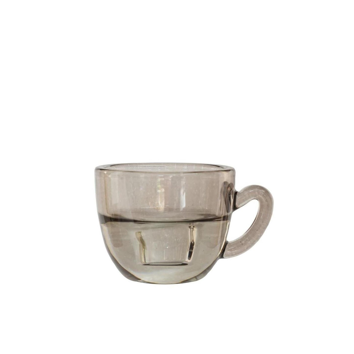 Portacandele Ideas 4 stagioni grigio caffè ø8xh5cm
