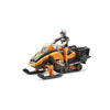Bruder Bworld Snowmobile con conductor y accesorios