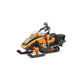 Bruder Bworld Snowmobile con conductor y accesorios