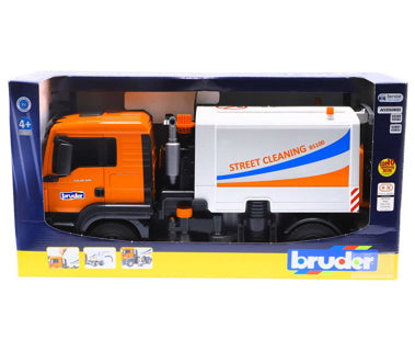 Bruder Man TGS LKW Straid Cleaner