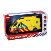 Auto ambulanza di ruote rapide con luce e suono - afbeelding 1