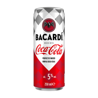 Bacardi coca cola blik (12x 25cl)