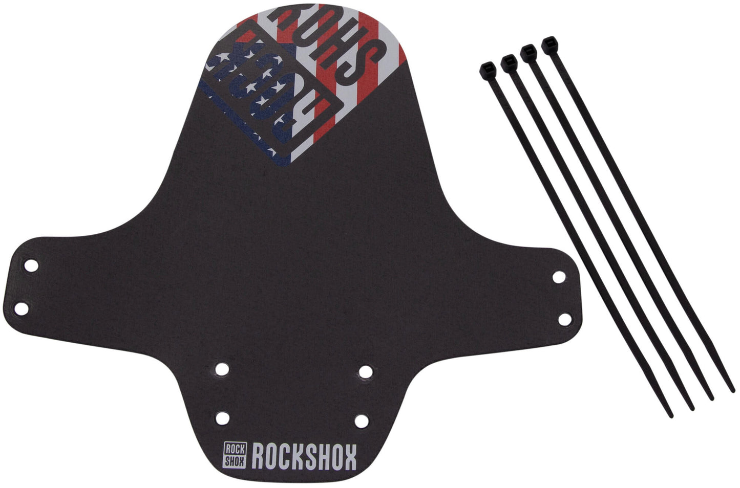 Rockshox Clip-on Fender RS ​​Black Usa Flag