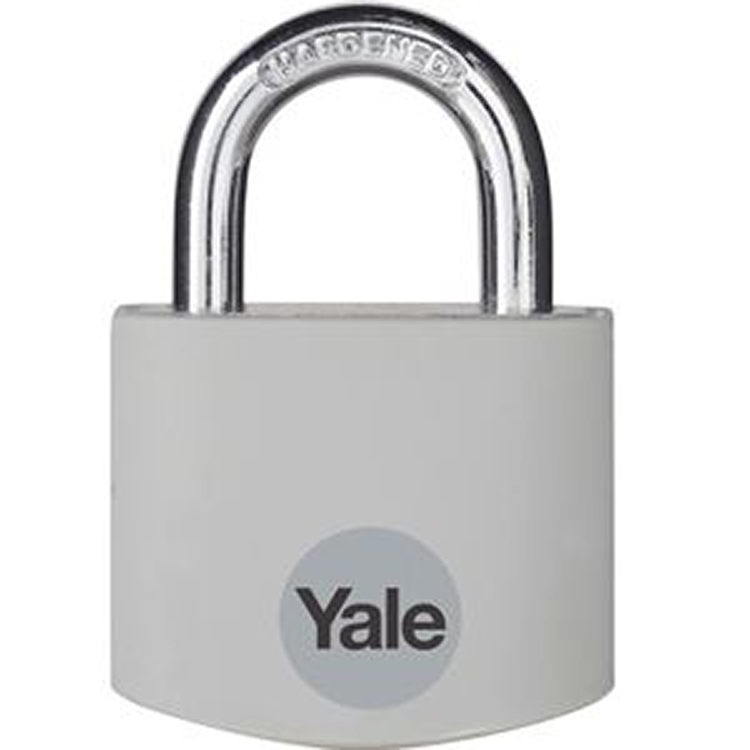 Yale 1065219 - candado aluminio 32mm gris 1º estándar seguridad | 6 piezas