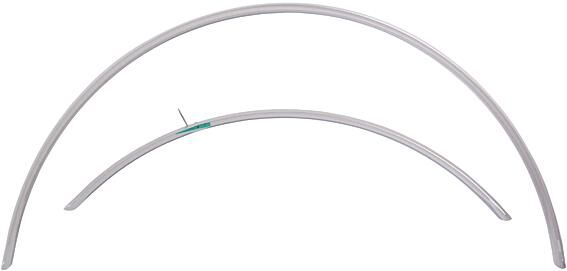 Curana schutzblech-set clite fender set c-lite,28 ,35mm,sil.