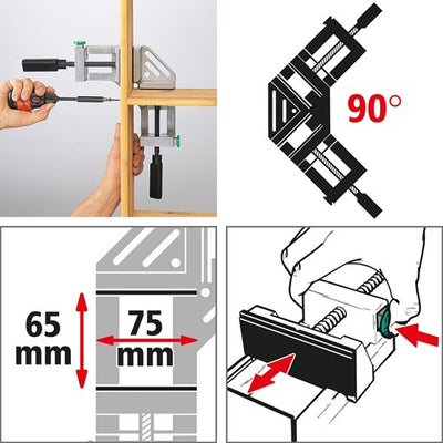 Morsetto mobile Wolfcraft | 1 pezzo - 3415000