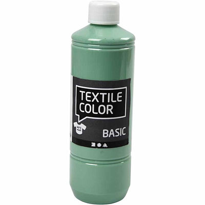 Creativ company textiel color verf - zeegroen, 500ml