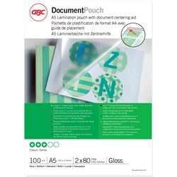 Buste per plastificazione GBC 80 micron A5