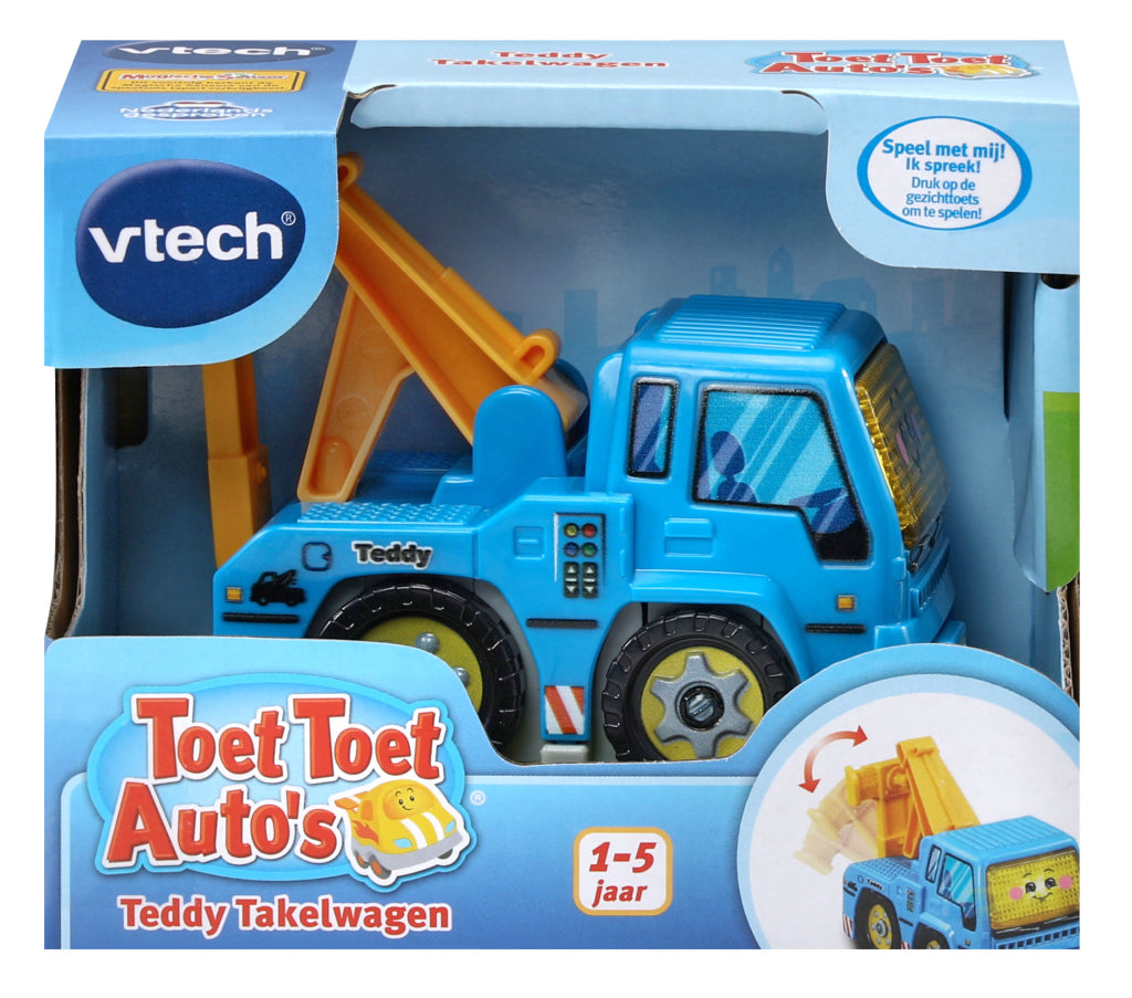 Vtech toet toet auto teddy takelwagen