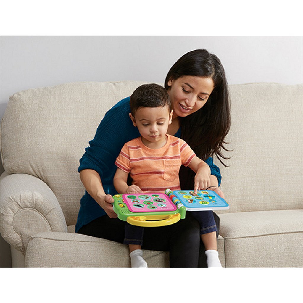 Libro infantil de Vtech mis primeras 100 palabras animales verdes