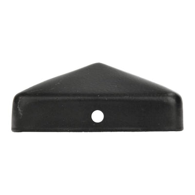 Mack 1069087 - ornamento per palo piramidale nero 71 mm | 10 pezzi