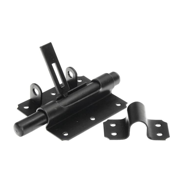 Mack 1069135 - catenaccio per lucchetto nero 100 mm | 5 pezzi